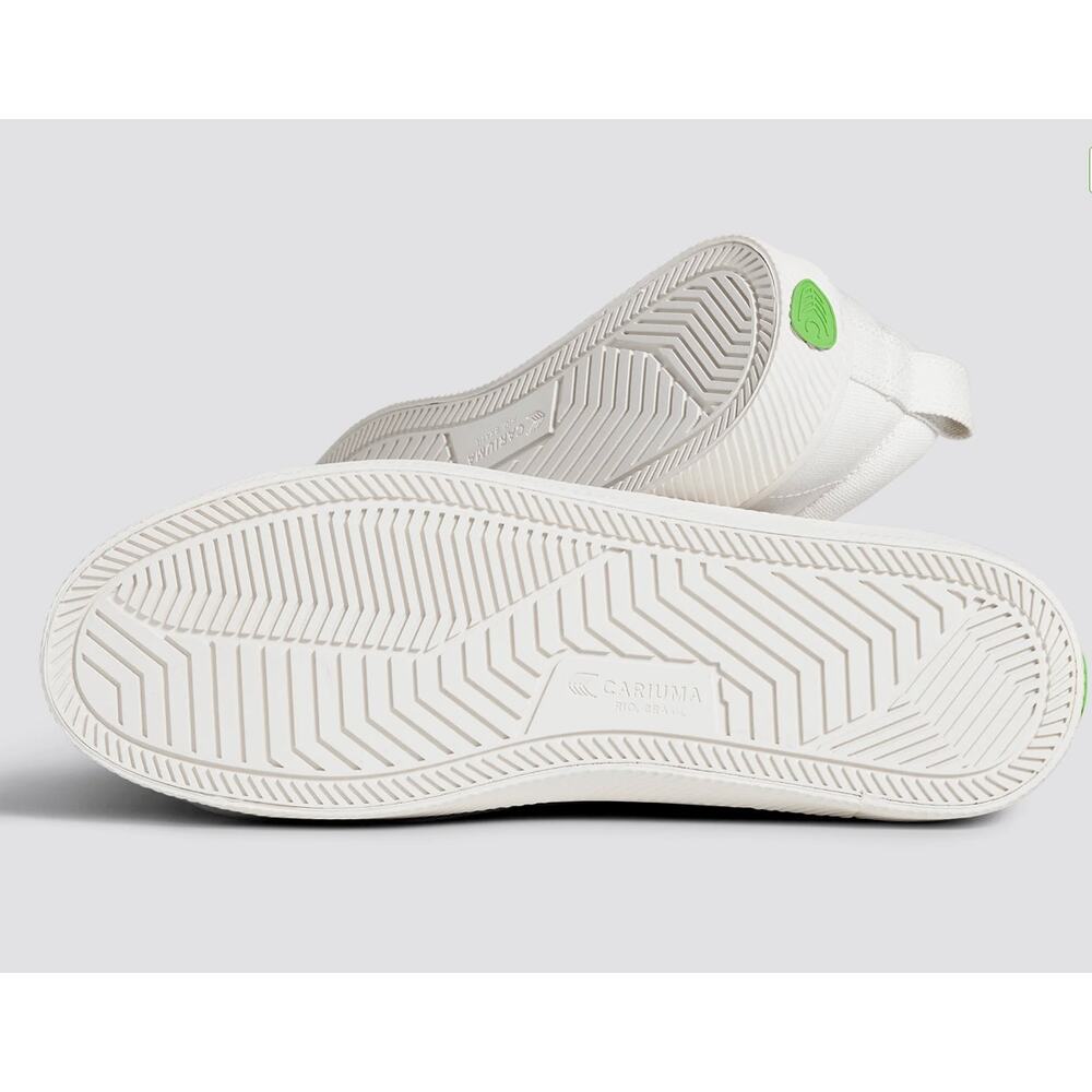 NEW NIB Cariuma Off-White Canvas Low Top Sneakers Shoes sz 8 Organic Cotton - Picture 12 of 16